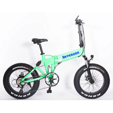 Wholesale Fat Tire 48V 500W Foldable Snow Electric Bicycle with Hidden Battery